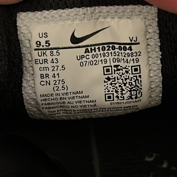 Nike Zoom Rival M Track and Field Shoes Black Lace Up Men's size US 9.5 - Picture 5 of 7